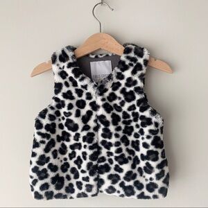 Falls Creek faux fur vest